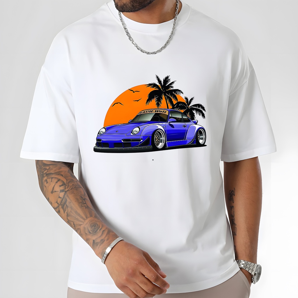 T-shirt RWB Rauh-Welt Soleil levant taille XL